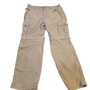 REI Women's Convertible Cargo Pants in Light Khaki